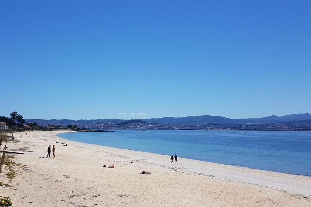Ideal En Primeira Linea De Playa By Cabana Rentals Cangas Exterior foto